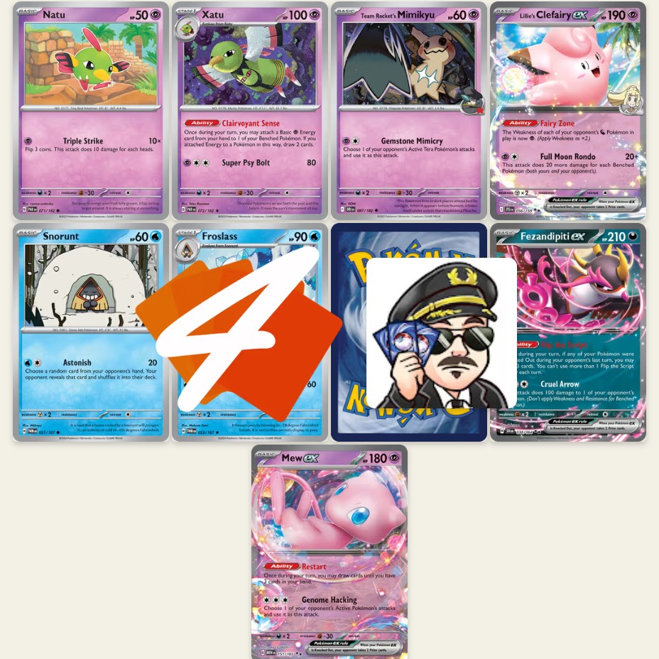 My Lillie's Clefairy ex deck destroys dragons (and everybody else)!